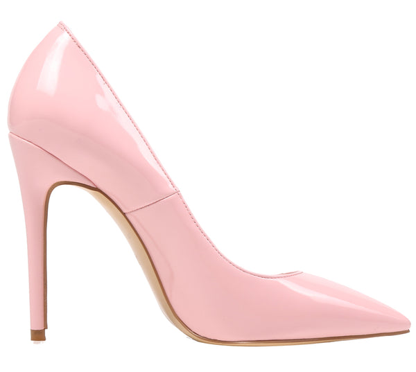 Pink Patent Leather 10cm 12cm 8cm 6cm High Heels Party Dress Stilettos Pumps