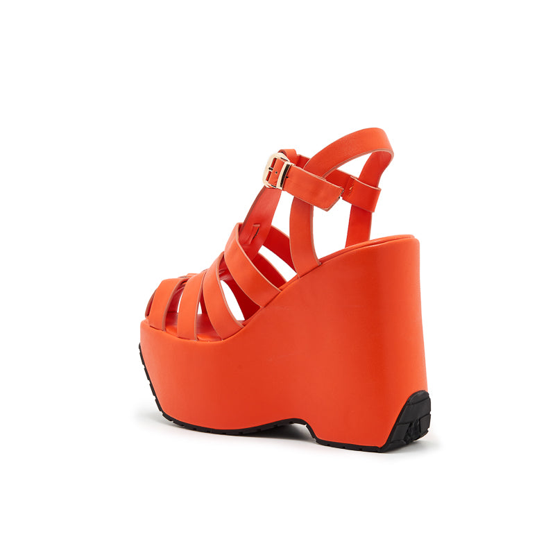 D'Orsay Double Platform High Heels Ankle Strap Trendy Pumps Shoes
